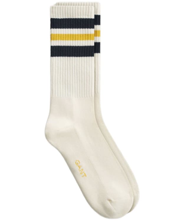 Men's GANT Stripe Sports Socks - Marine