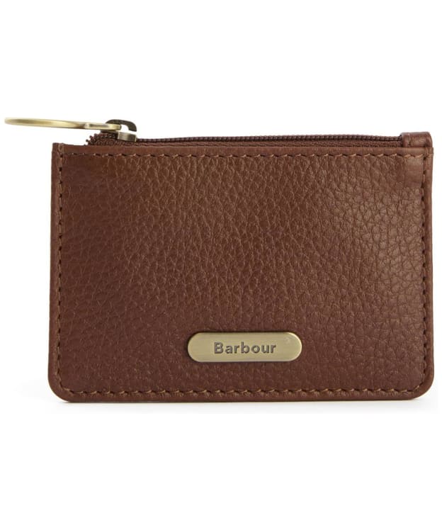 Women's Barbour Leather Coin Purse Bag Charm - Brown