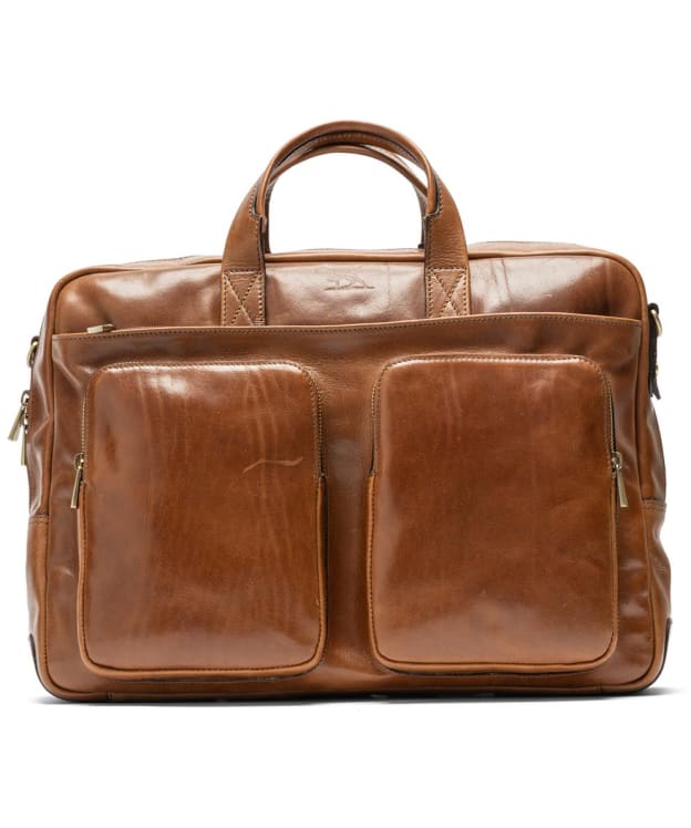 Rodd & Gunn Cambridge Leather Briefcase - Cognac