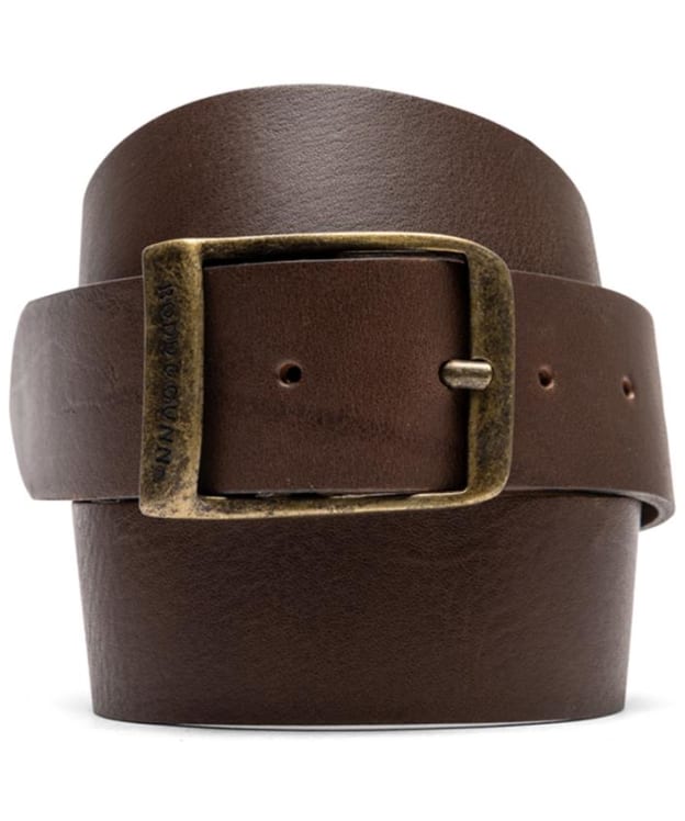 Men's Rodd & Gunn Coronet Crescent Leather Belt - Mud