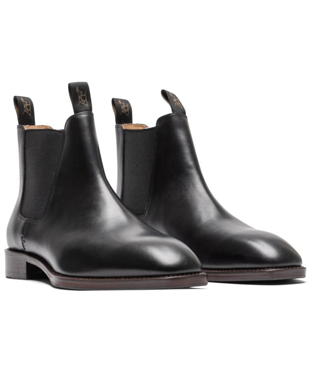 Men's Rodd & Gunn Farmlands Leather Chelsea Boots - Nero