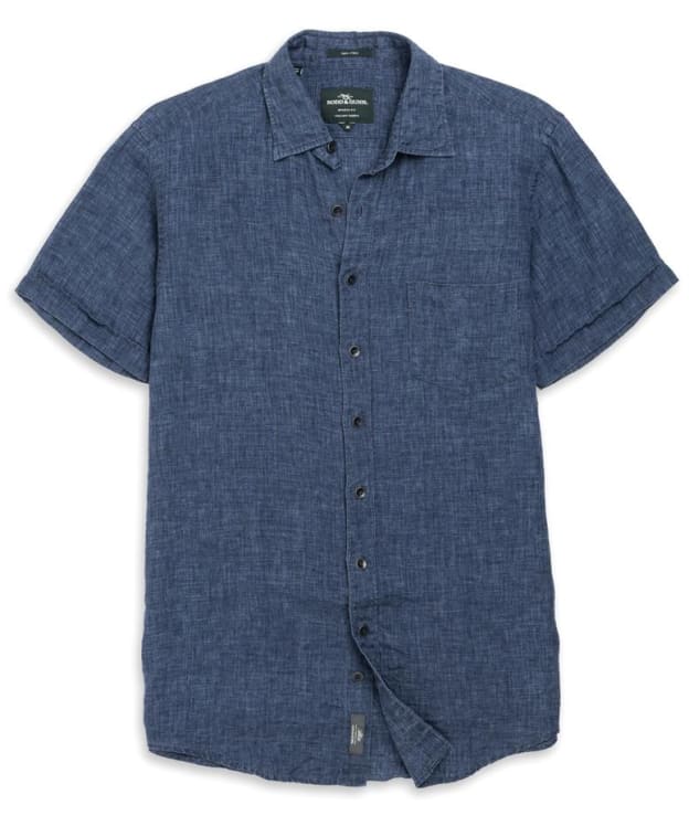 Men's Rodd & Gunn Palm Beach Sports Fit Linen Shirt - Marine