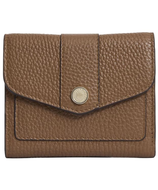 Women's Fairfax & Favor Langford Button Leather Purse - Tan