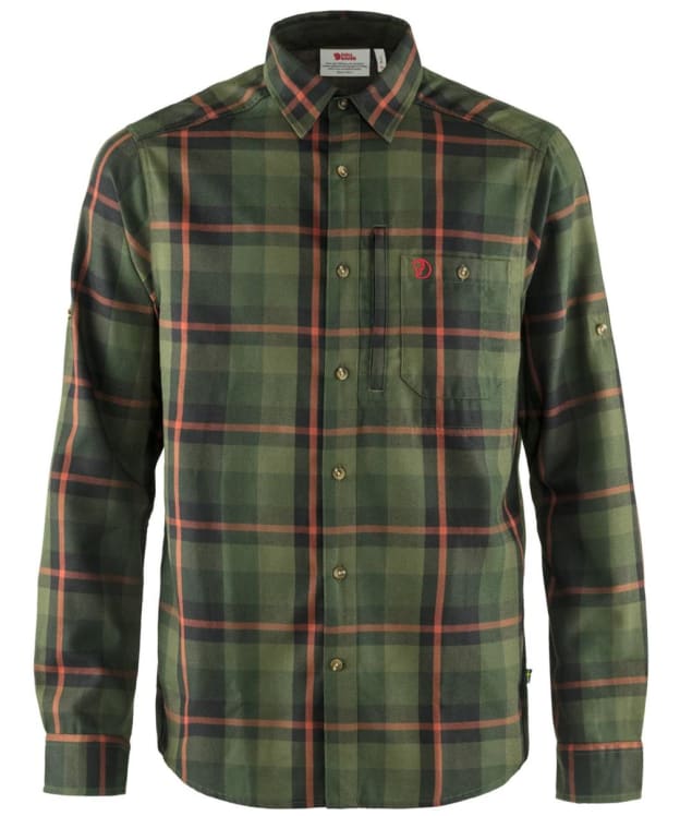 Men's Fjallraven Fjällglim Long Sleeve Shirt - Laurel Green
