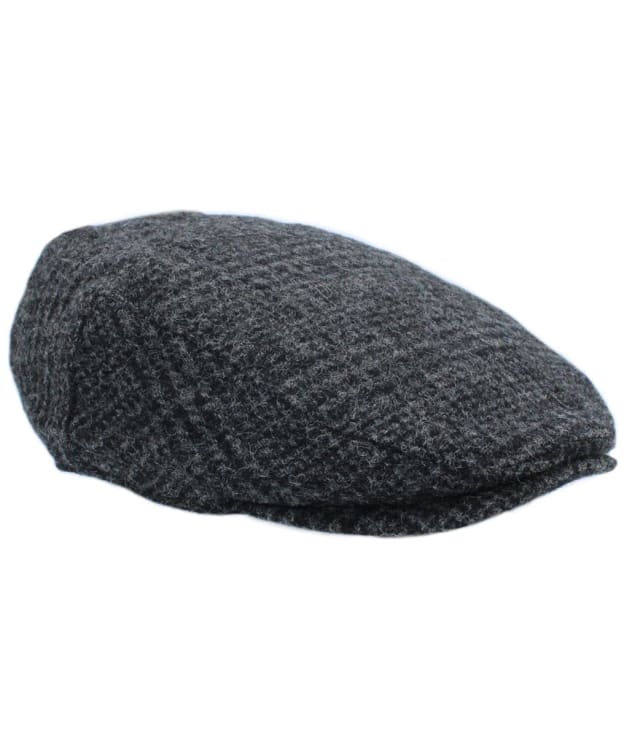Heather Marston Wool Tweed Flat Cap - Iron