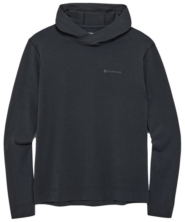 Men's Montane Alhena Lightweight Merino Hoodie - Black