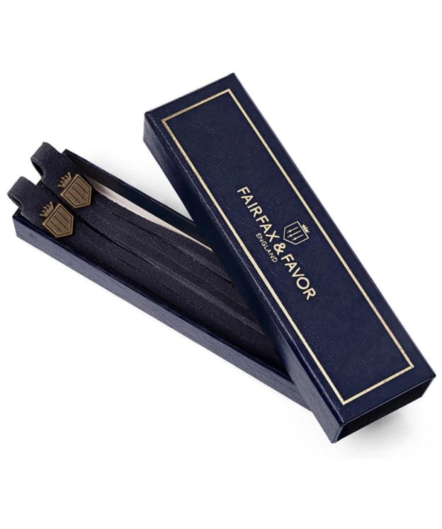 Women's Fairfax & Favor Removable Boot Tassels - Navy Blue Suede