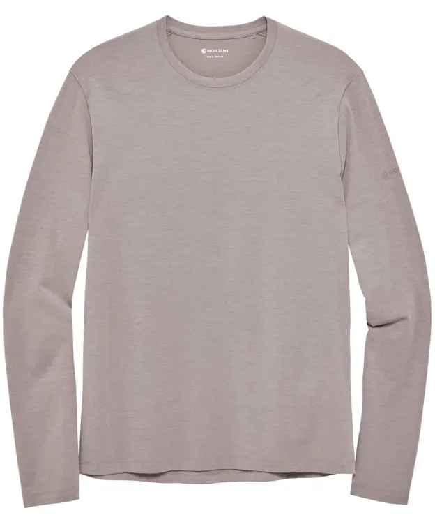Men's Montane Alhena Long Sleeve Merino T-Shirt - Ridge
