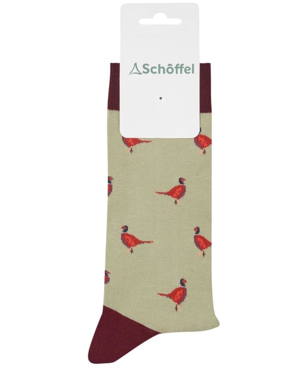 Men’s Schöffel Single Cotton Socks - Woodland Pheasant