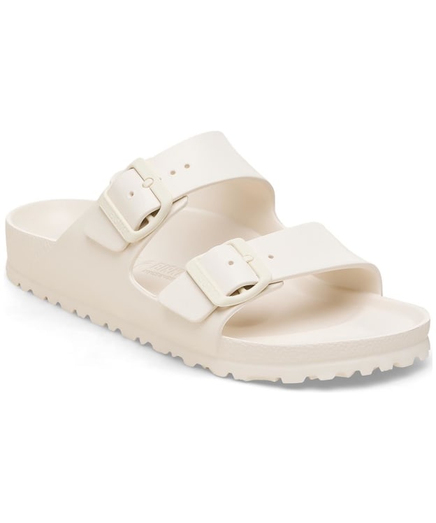 Women's Birkenstock Arizona Essential EVA Sandals - Narrow Footbed - Adjustable Fit - Eggshell