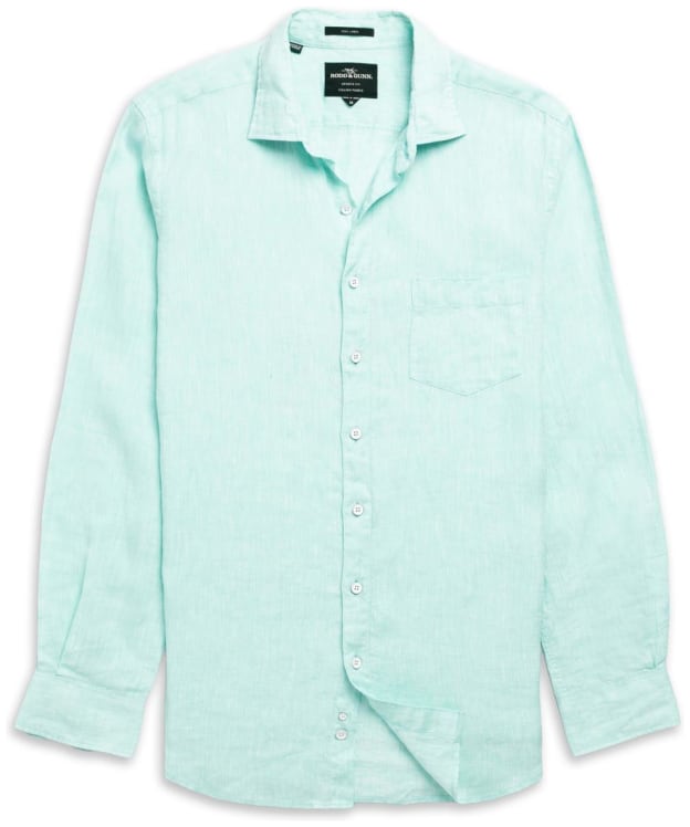 Men's Rodd & Gunn Coromandel Linen Sports Fit Shirt - Mint