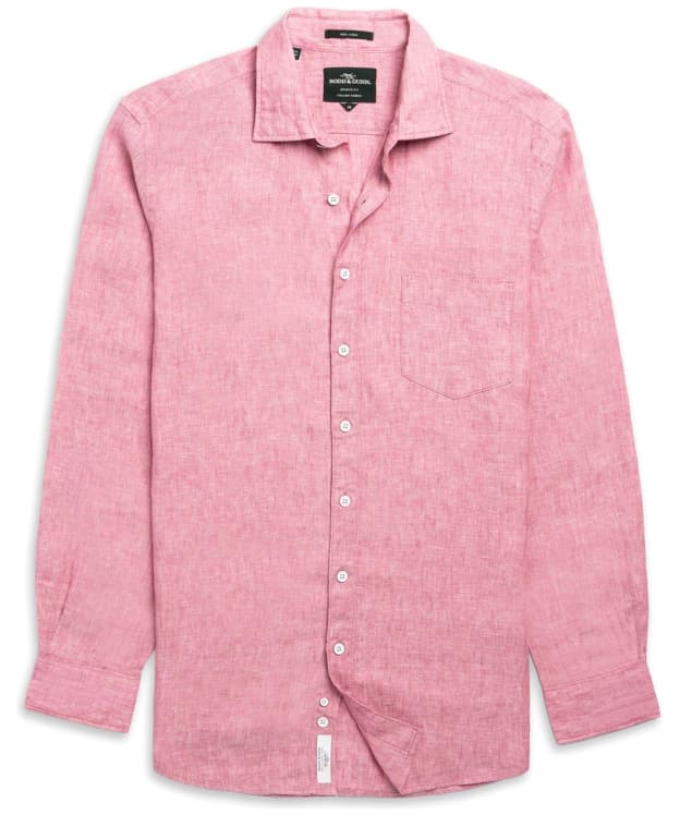 Men's Rodd & Gunn Coromandel Linen Sports Fit Shirt - Orchid