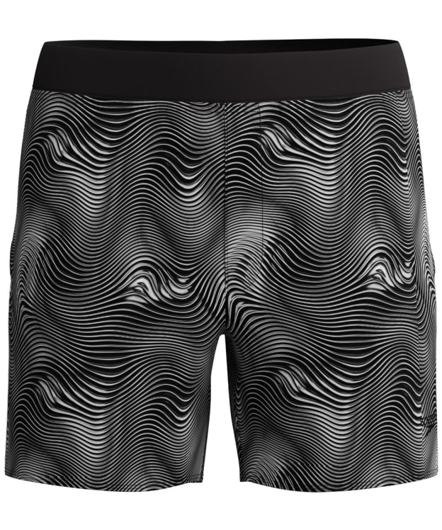 Men's Speedo The Lookout Print Volley 16" Swimming Trunks - Anthracite / Coin Grey