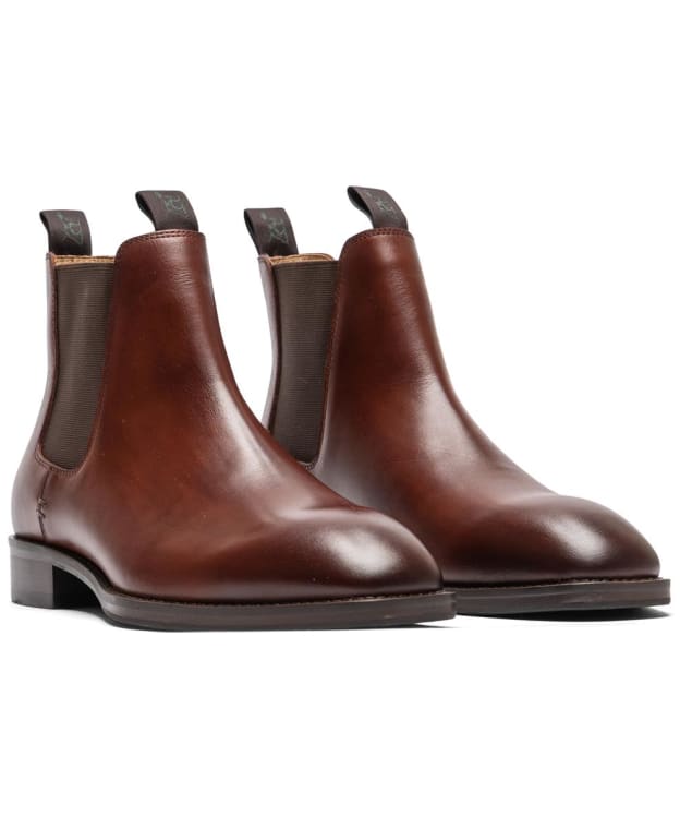 Men's Rodd & Gunn Farmlands Leather Chelsea Boots - Chestnut