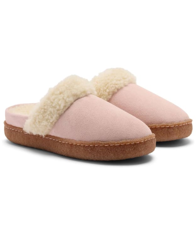 Women's Sorel Nakiska™ III Slide Suede Slippers - Pink Salt / Gum