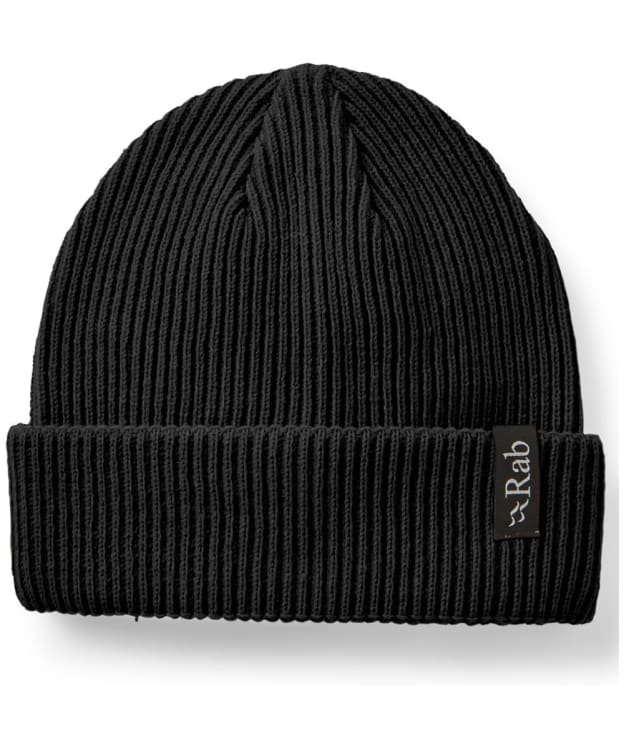 Rab Perimeter Rolled Beanie - Black
