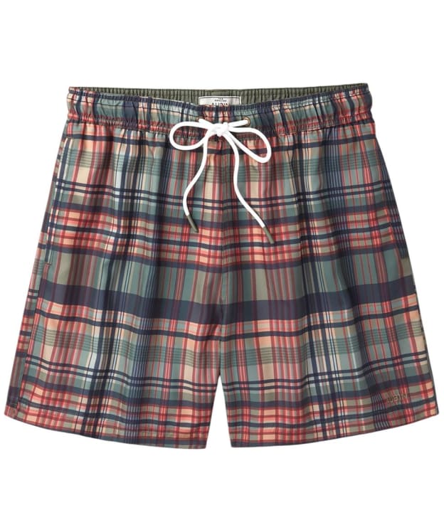 Men's Aubin Bardney Check Swim Shorts - Madras Check