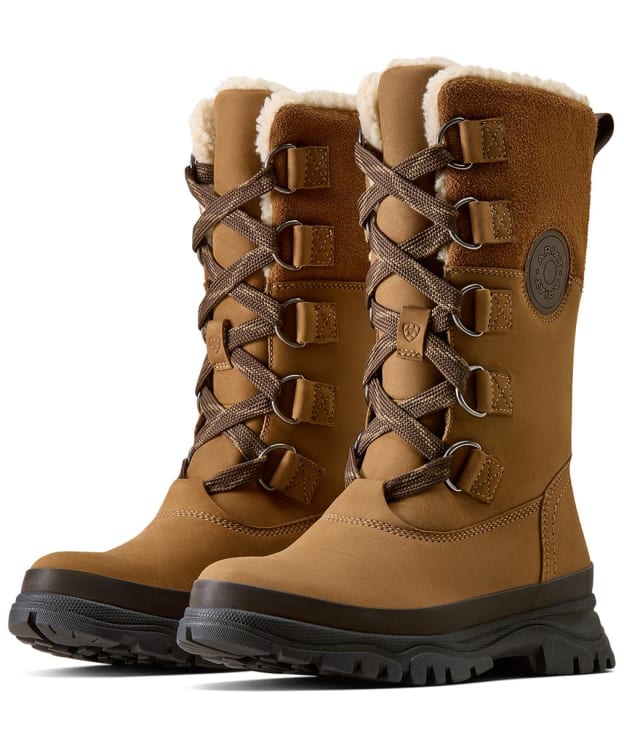 Women's Ariat Wetherby Waterproof Insulated Boots - Dark Earth