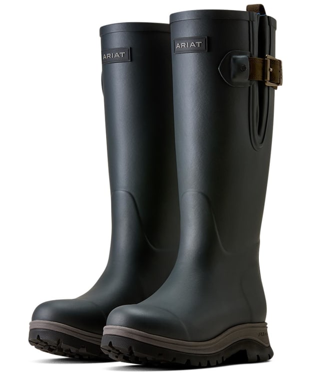 Women's Ariat Woodstock Insulated Rubber Wellington Boots - Deep Navy