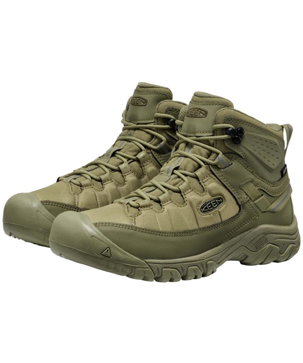 Men's KEEN Targhee EXP Waterproof Mid Boots - Martini Olive