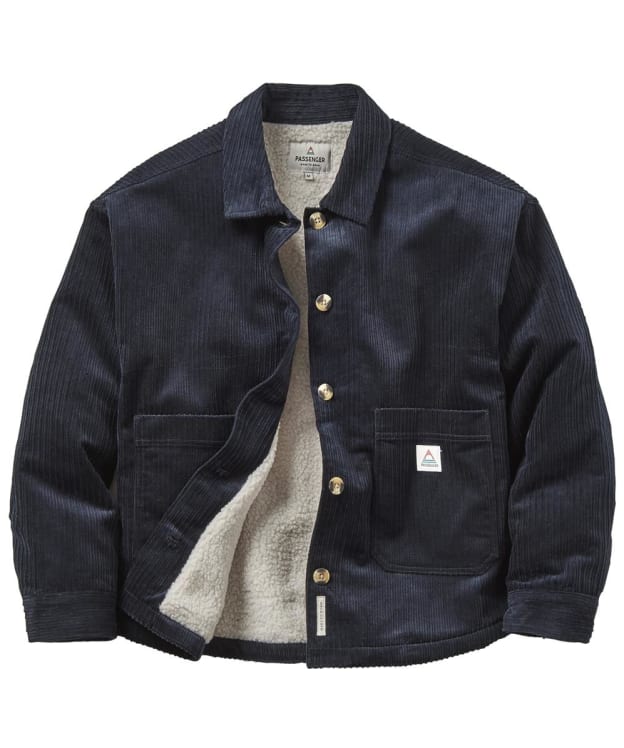 Women's Passenger Clothing Flint Corduroy Overshirt 2.0 - Deep Navy