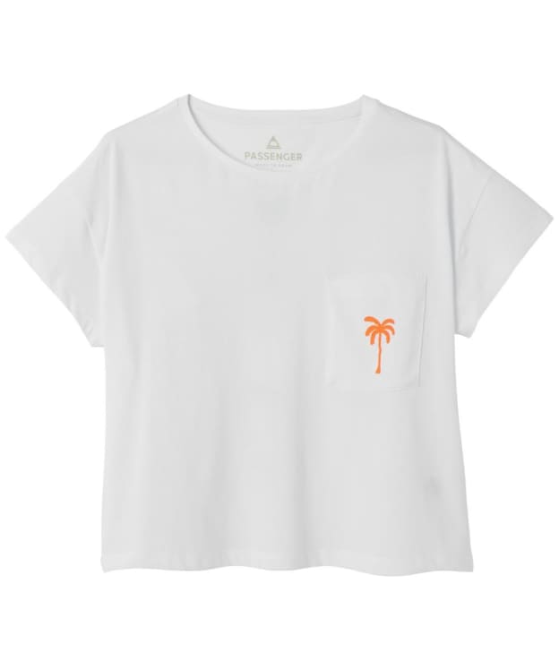 Women's Passenger Clothing Stack Pocket T-shirt - White