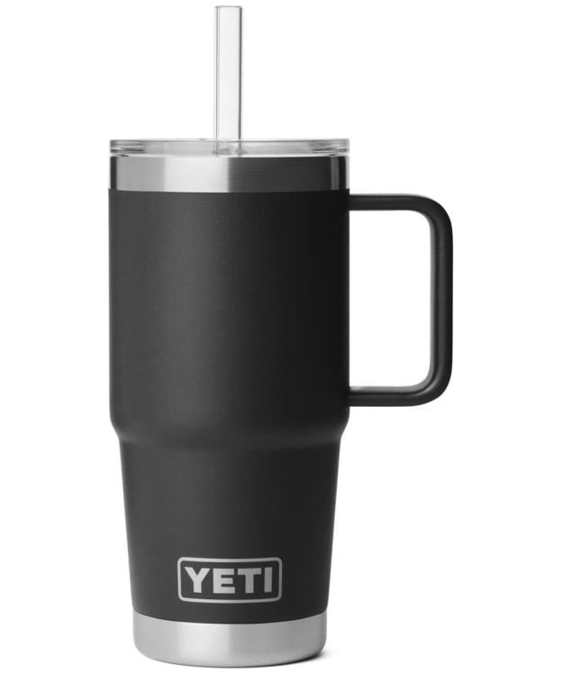 YETI Rambler 25oz Stainless Steel Vacuum Insulated Straw Mug 2.0 - Black