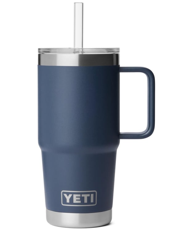 YETI Rambler 25oz Stainless Steel Vacuum Insulated Straw Mug 2.0 - Navy