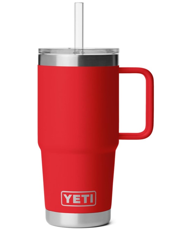 YETI Rambler 25oz Stainless Steel Vacuum Insulated Straw Mug 2.0 - Rescue Red