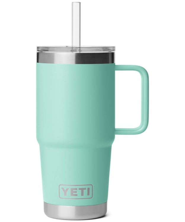 YETI Rambler 25oz Stainless Steel Vacuum Insulated Straw Mug 2.0 - Seafoam