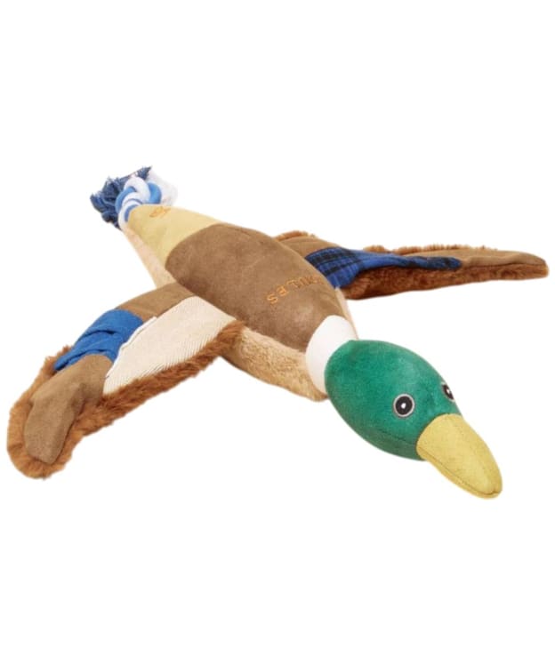 Joules Plush  Printed Blue Duck Dog Toy - Blue Duck