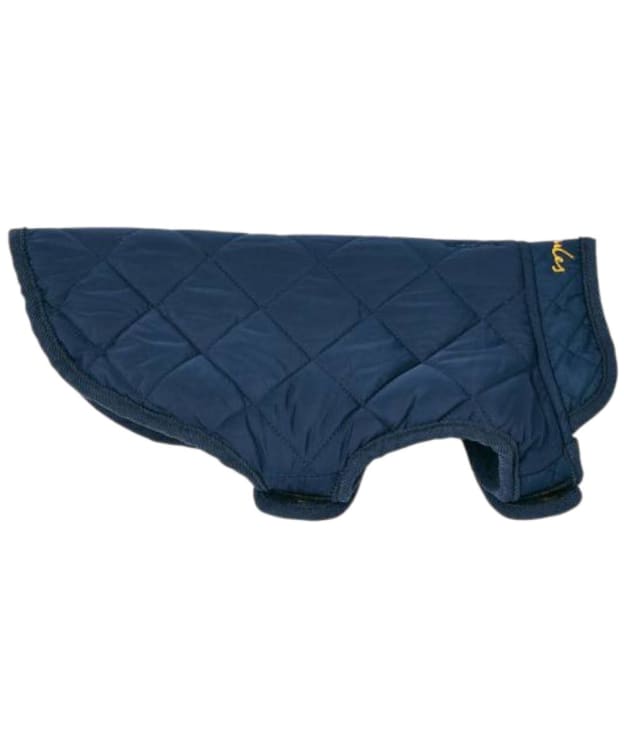 Joules Quilted Dog Coat - Large - Navy