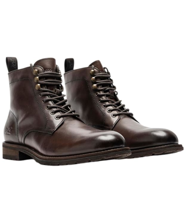 Men's Rodd & Gunn Franz Leather Military Boots - Testa Di Moro