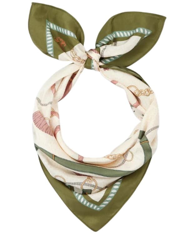 Women's Hicks & Brown The Melford Mini Silk Scarf - Green