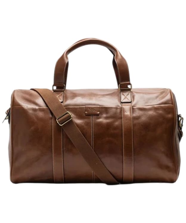 Rodd & Gunn Princeton Leather Weekender Bag - Cognac