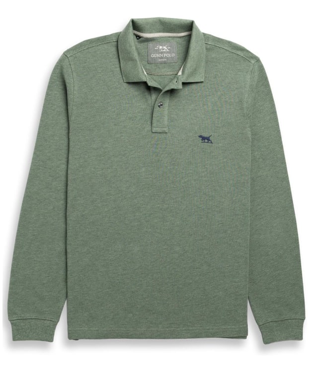 Men's Rodd & Gunn Sports Fit Long Sleeve Polo Shirt - Fern