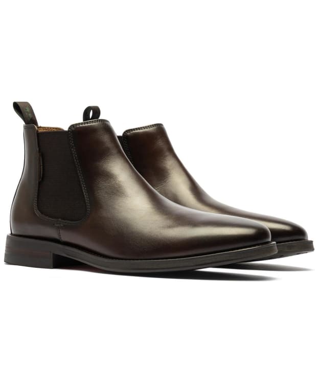 Men's Rodd & Gunn Russlands Leather Chelsea Boots - Chocolate