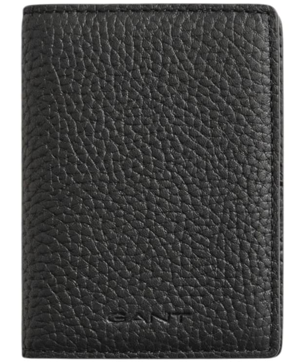 Men's GANT Leather Bifold Card Holder - Black
