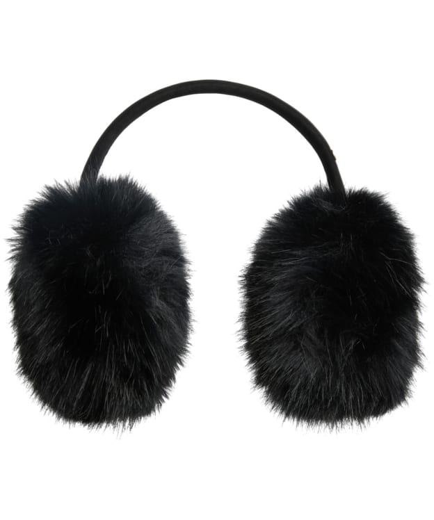 Women's Barbour International Cyrus Faux Fur Earmuffs - Black