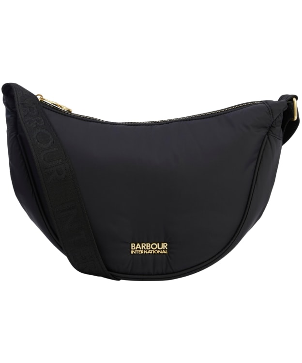Women's Barbour International Monaco Sling Bag - Black