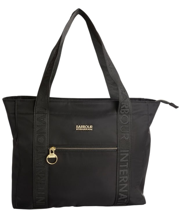Women's Barbour International Qualify Carry All Tote Bag - Black