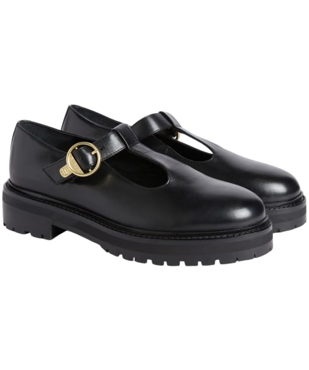 Women's Barbour Ryton Mary Janes - Black
