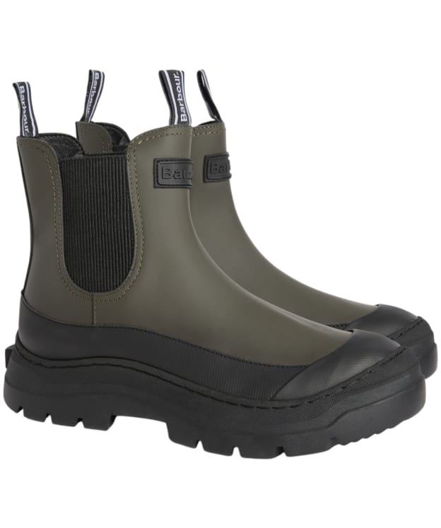 Women's Barbour Harriety Chelsea Boots - Olive