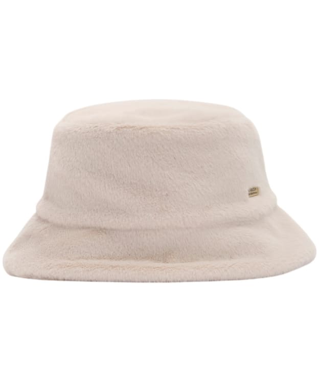 Women's Barbour International Cyrus Faux Fur Bucket Hat - Nutmeg
