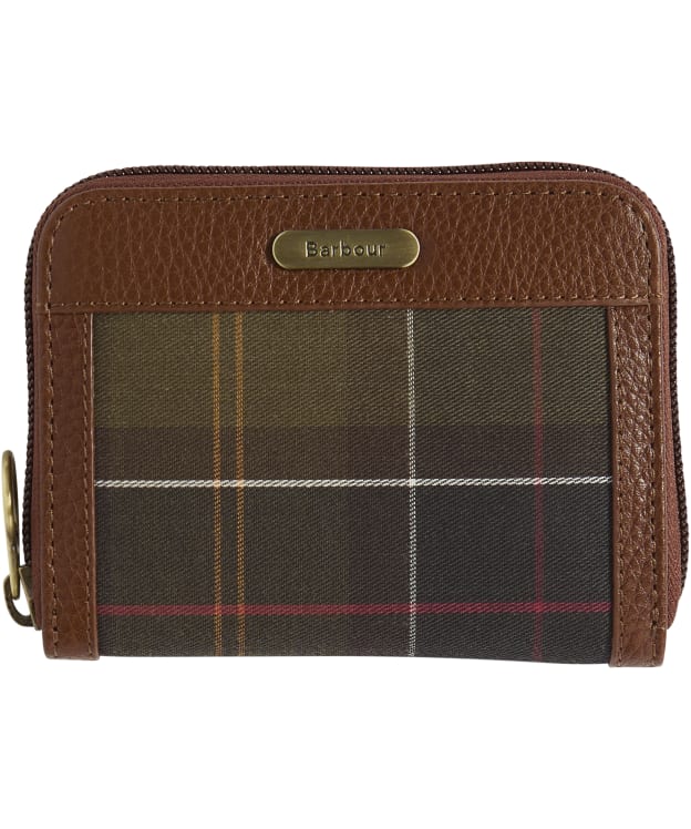 Women's Barbour Mini Daphne Tartan Purse - Classic / Brown
