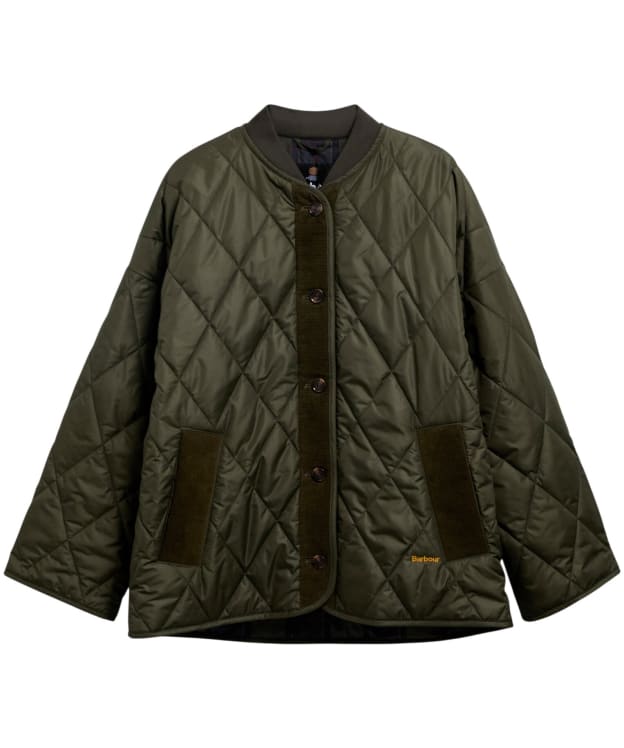 Women's Barbour Abercorn Quilted Jacket - Olive / Shadow Classic