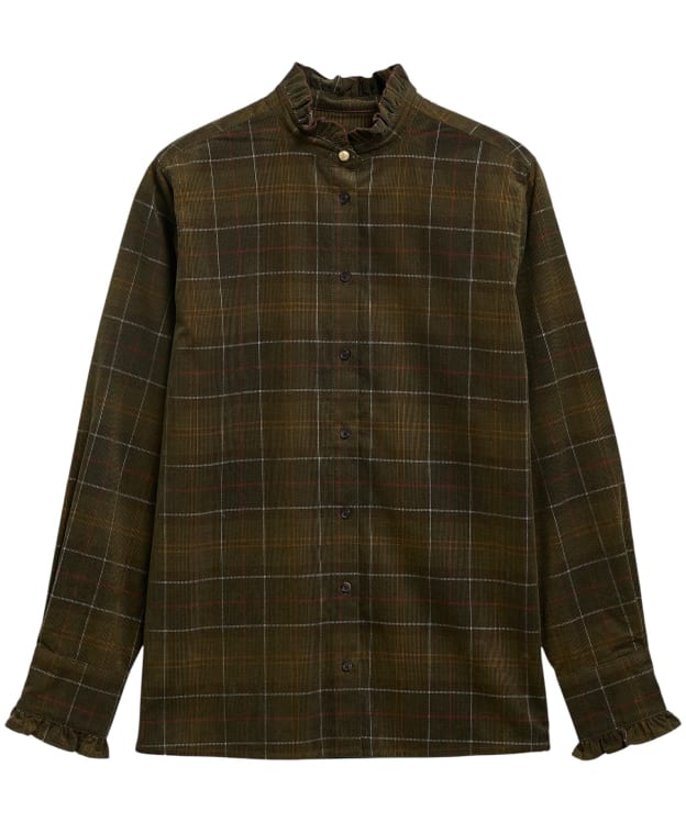 Women's Barbour Shae Shirt - Sage / Classic Tartan