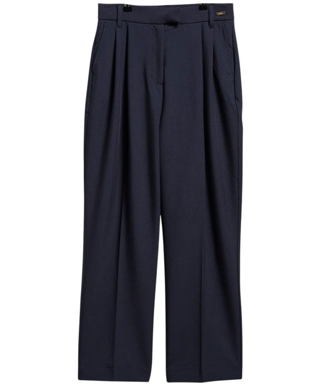 Women's Barbour Fawne Trousers - Dark Navy