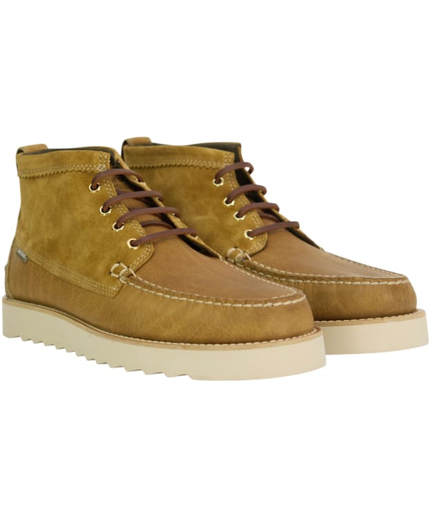 Men's Barbour Hadston Chukka Boots - Toffee Suede