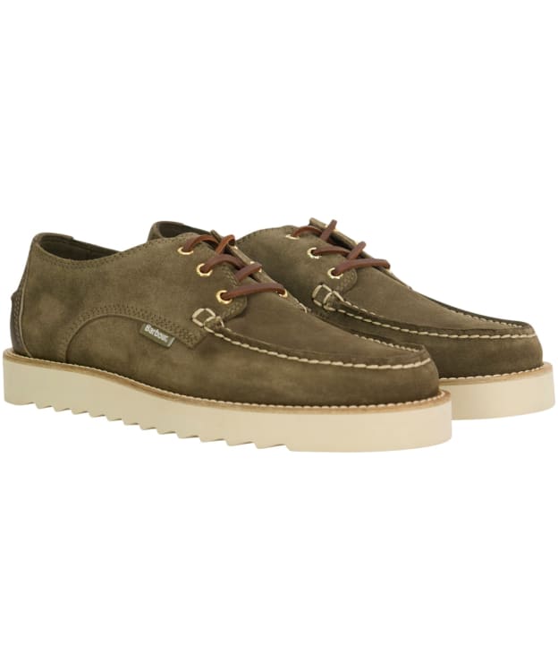 Men's Barbour Aydon Derby Shoe - Agave Green